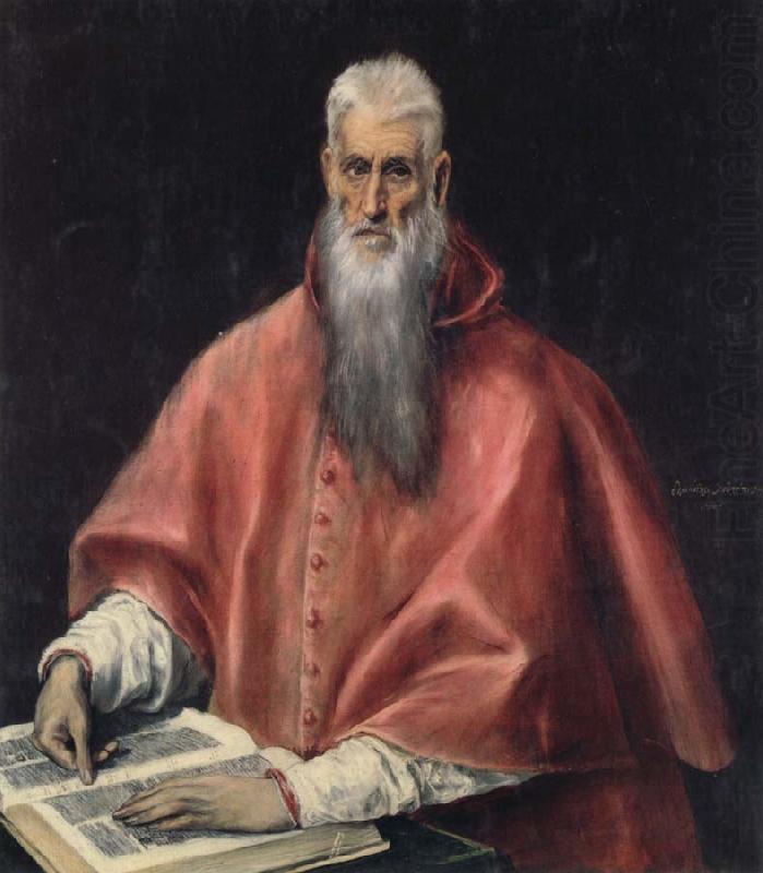 El Greco St.Jerome china oil painting image